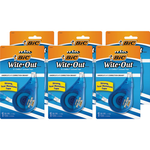 BIC WOTAPP11BX Wite-Out EZ CORRECT Correction Tape