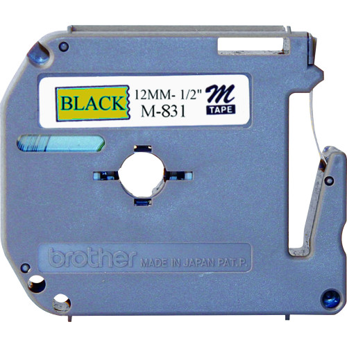 Brother M831 P-touch Nonlaminated M Series Tape Cartridge