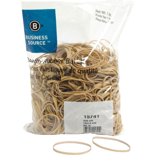 Business Source 15741 Quality Rubber Bands