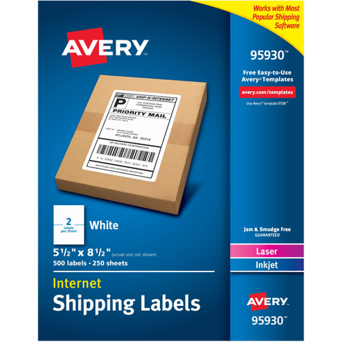 Avery 95930 Shipping Label
