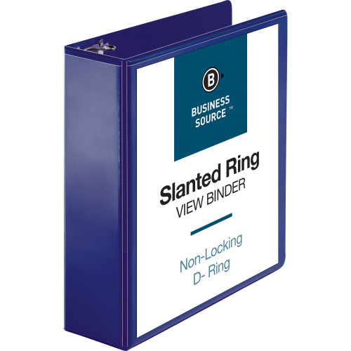 Business Source 28455 D-Ring View Binder