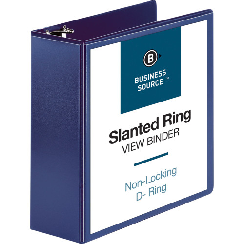 Business Source 28456 D-Ring View Binder