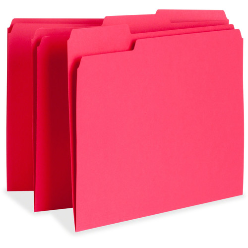 Business Source 65776 Color-coding Top-tab File Folders