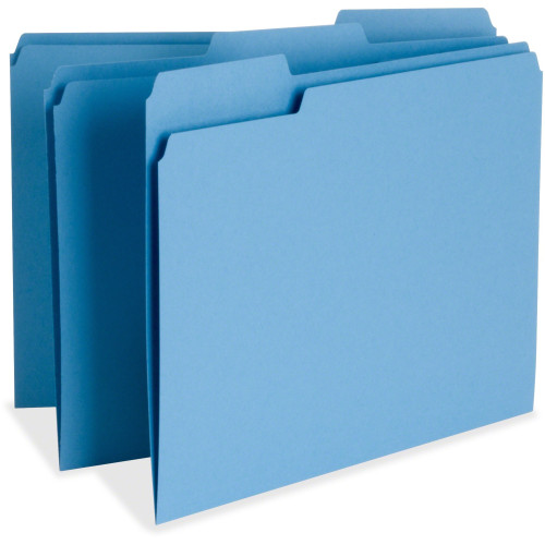 Business Source 65779 Color-coding Top-tab File Folders