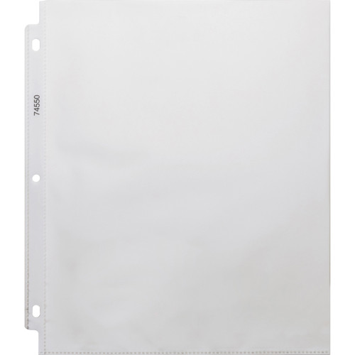 Business Source 74550 Top-Loading Poly Sheet Protectors