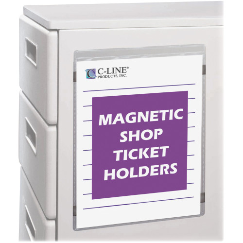 C-Line 83912 Magnetic Shop Ticket Holders