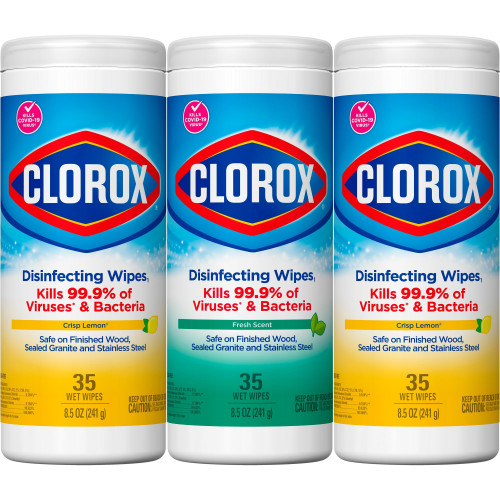 Clorox 30112CT Disinfecting Cleaning Wipes Value Pack