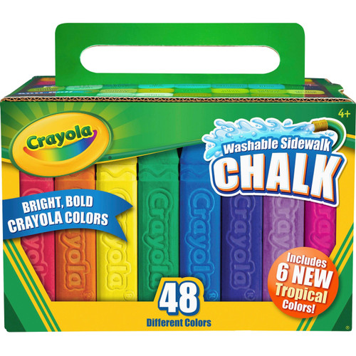 Crayola 512048 Washable Sidewalk Chalk