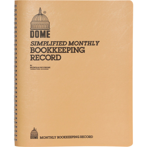 Dome 612 Bookkeeping Record Book