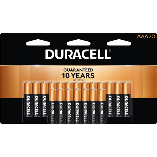 Duracell MN2400B20CT CopperTop Alkaline AAA Batteries