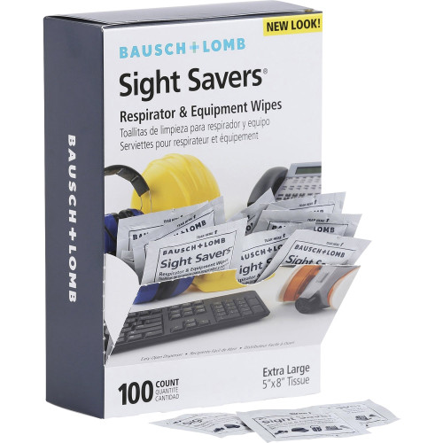 Bausch + Lomb 8595 Sight Savers XL Equipment Wipes