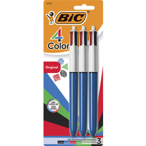 BIC MMP31 4-Color Retractable Ball Pen