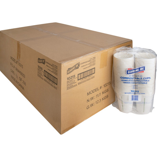 Genuine Joe 10215CT Eco-friendly Paper Cups