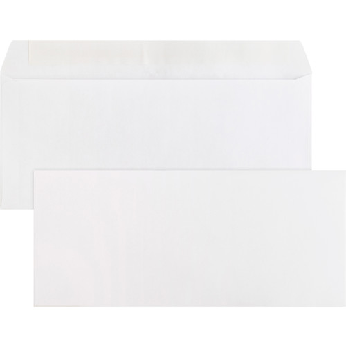 Business Source 04646 Plain Peel/Seal Business Envelopes