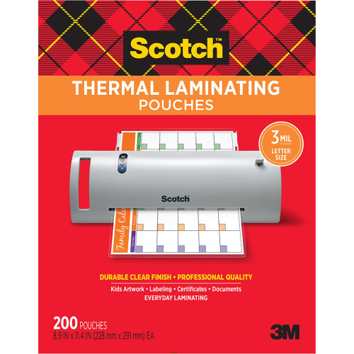 Scotch TP3854200 Thermal Laminating Pouches