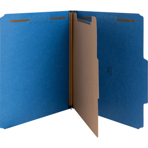Nature Saver SP17202 1-Divider Recycled Classification Folders