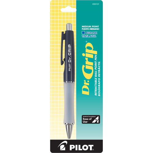 Pilot 36101 Dr. Grip Retractable Ballpoint Pens