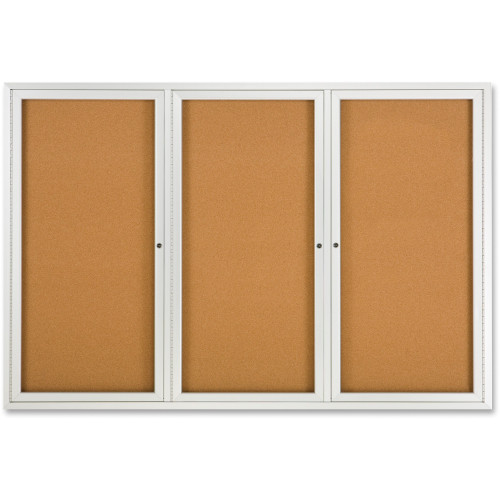 Quartet 2367 Enclosed Bulletin Board for Indoor Use