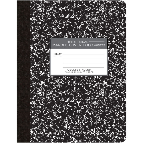 Roaring Spring 77264 College Ruled Hard Cover Composition Book