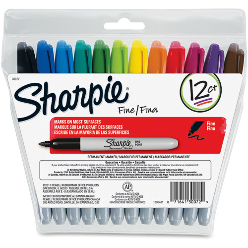 Sharpie 30072 Fine Point Permanent Marker