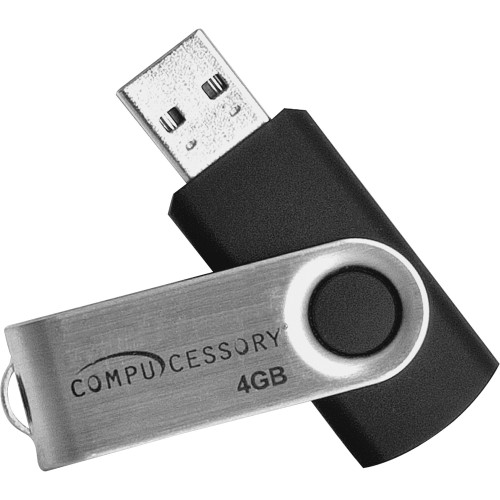 Compucessory 26464 4GB USB 2.0 Flash Drive