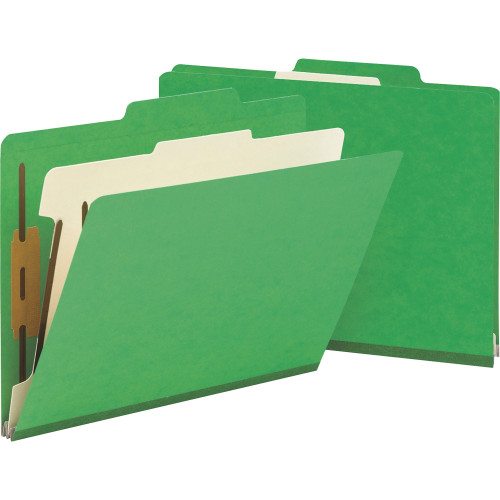 Smead 13702 2/5-cut ROC Colored Classification Folders