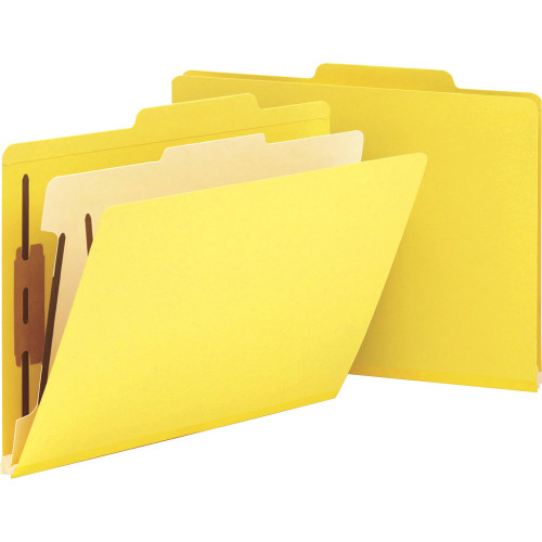 Smead 13704 2/5-cut ROC Colored Classification Folders