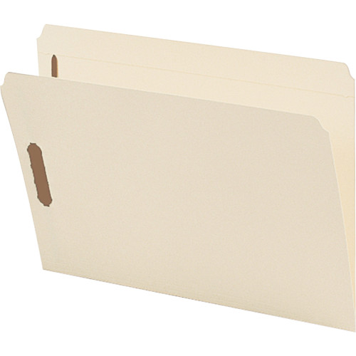 Smead 19513 Fastener File Folders with Reinforced Tab