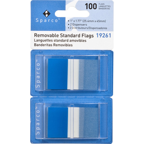 Sparco 19261 Removable Standard Flags in Dispenser