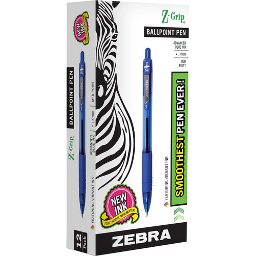 Zebra Pen 22220 Z-Grip Retractable Ballpoint Pens