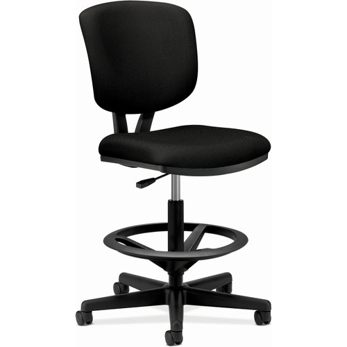 HON HON5705GA10T Volt Task Stool | Extended Height, Footring | Black Fabric