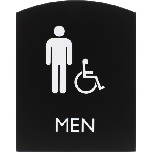 Lorell 02677 Restroom Sign