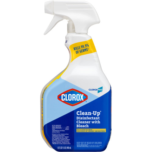 CloroxPro 35417 Clean-Up Disinfectant Cleaner Spray with Bleach