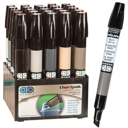 chartpak-ad-markers-e-warm-cool-greys-tri-nib-tip-25-color-set