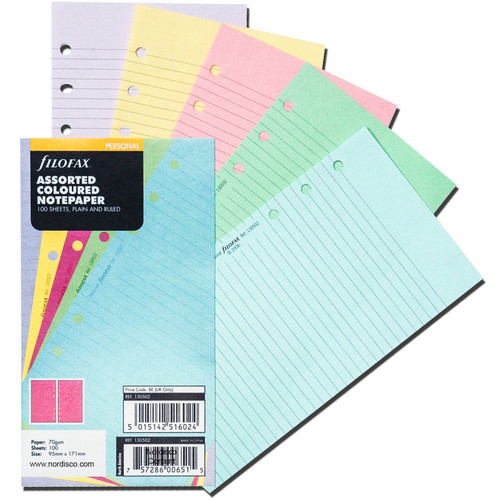 filofax-130502-assorted-coloured-notepaper-personal-size-100-sheets-plain-and-ruled