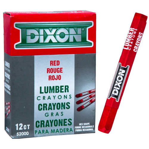 dixon-lumber-crayons-52000-red-hex-shape-4-12-x-12-box-of-12