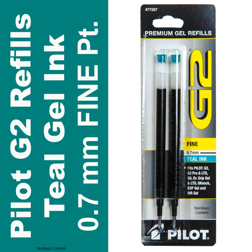 pilot-g2-refills-0.7mm-fine-point-teal-gel-ink-77257-bg27rtea