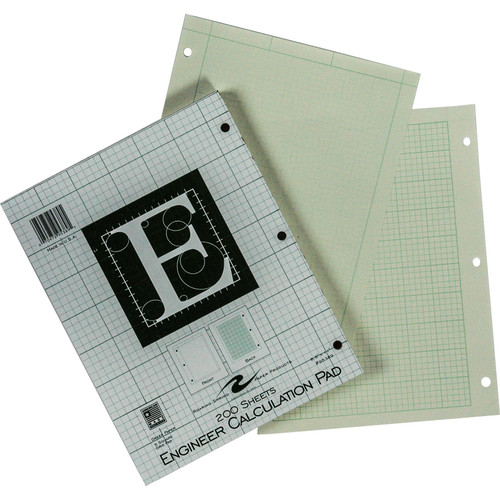 roaring-spring-95389-engineer-calculation-pad-8.5-x-11-5-square-grid-200-sheets