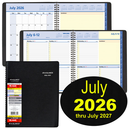 At-A-Glance 2026-2027 70-957X-05 Weekly Monthly Appointment Book