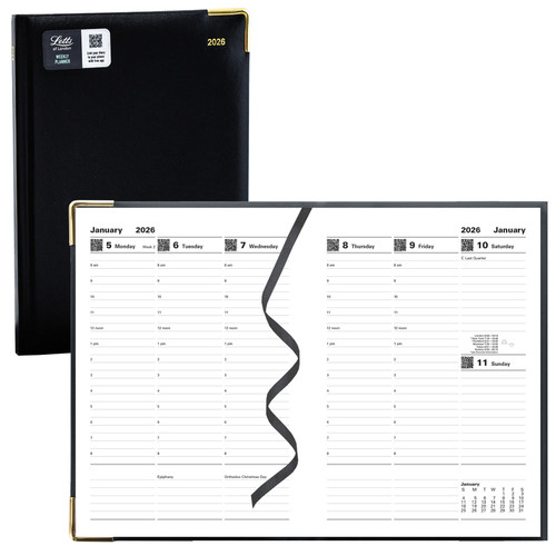 2026-letts-c32xbk-classic-a5-vertical-week-to-view-diary-