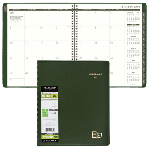 At-A-Glance 2027 70-260G-60 Monthly Planner