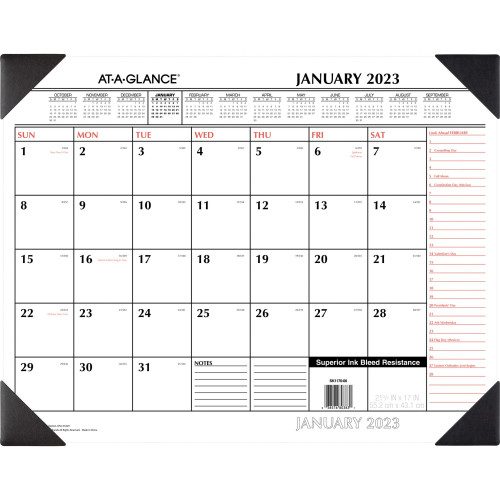 At-A-Glance SK1170-00 Monthly Desk Pad