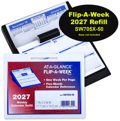 at-a-glance-2027-sw705x-50-flip-a-week-calendar-refill