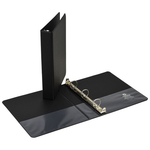 5’1″×21″×2-7/8″ 5FCS AVISO COLE BD3 Cardinal 07201 Mini 3 Ring Binder, Black, 5-1/2 x 8-1/2