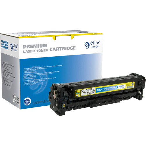 Elite Image 75404 Remanufactured Toner Cartridge - Alternative for HP 304A (CC532A)