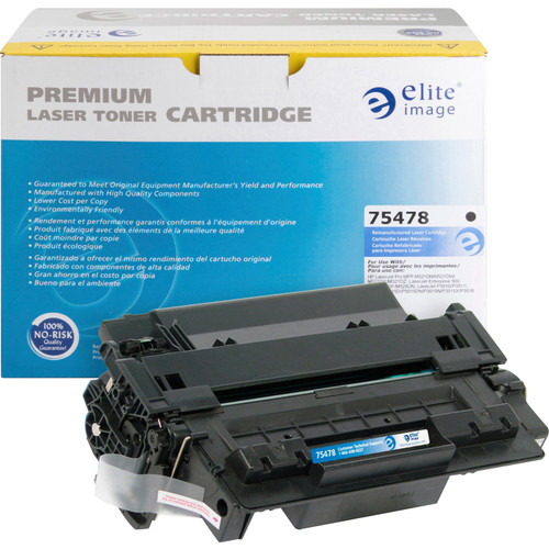 Elite Image 75478 75478 Remanufactured HP 55A Toner Cartridge