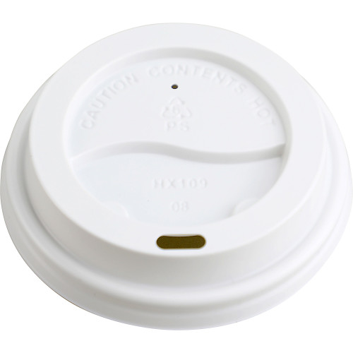 Genuine Joe 11259PK Protective Hot Cup Lids, Pack of 50