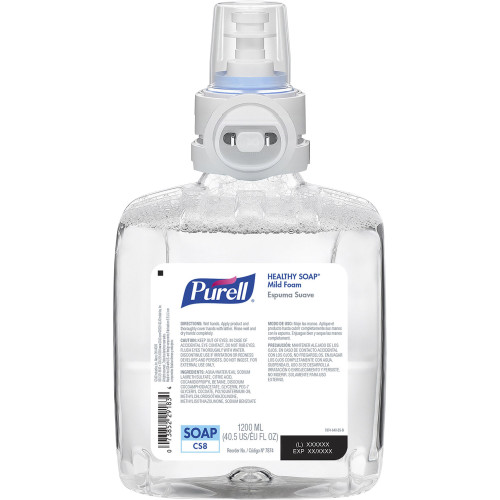 PURELL 787402 CS8 Refill HEALTHY SOAP Mild Foam