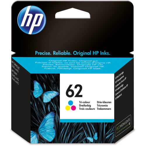 HP C2P06AN 62 (C2P06AN) Tri-color Ink Cartridge