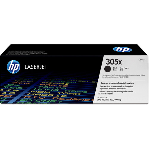 HP CE410X 305X (CE410X) Black Toner Cartridge